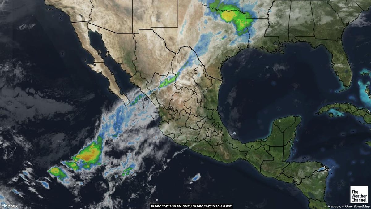 radar térkép Mexikó
