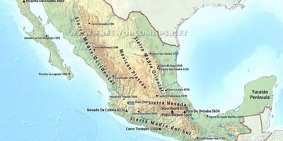 Térkép-Mexikói sivatagban