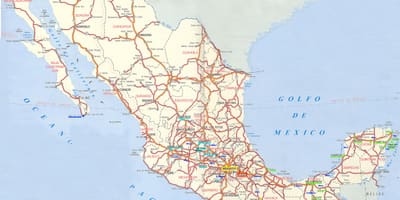 Térkép-Mexikói út