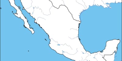 Térkép, vázlat, Mexikó